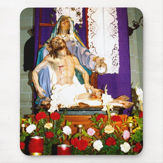 After the crucifixion, Malta Mouse Pad (Front)