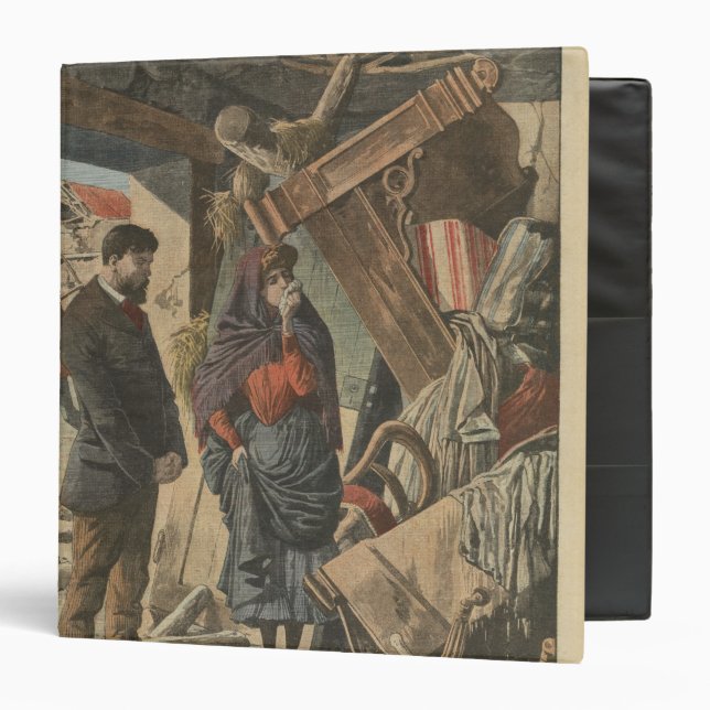 After the disaster fro  'Le Petit Journal' Binder (Front/Inside)