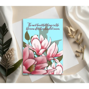 After the Hardest Season – Botanical Encouragement Card