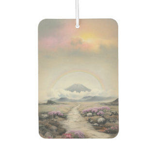 After the Rain (Japanese Watercolor Landscape Art) Air Freshener