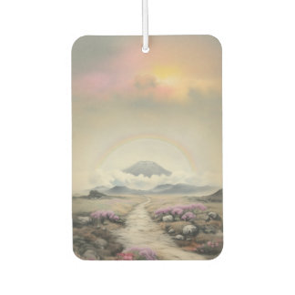 After the Rain (Japanese Watercolor Landscape Art) Air Freshener