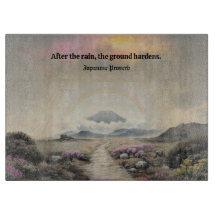 After the Rain (Japanese Watercolor Landscape Art)