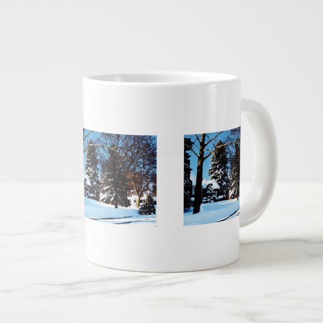 After the Snowstorm Large Coffee Mug (Front Right)