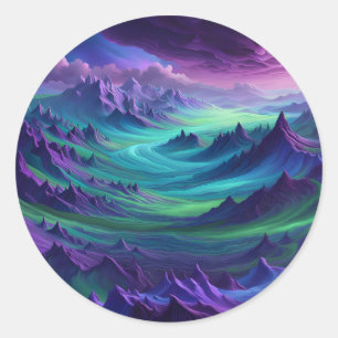 After The Storm, Colour Remains - Classic Round Sticker