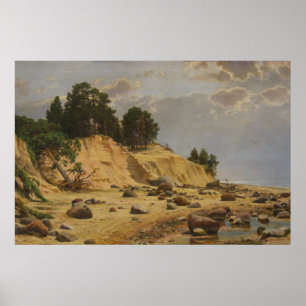 After the Storm in Meri Hovi Ivan Shishkin Poster