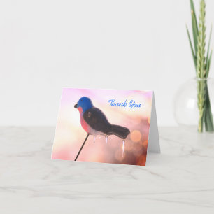 After The Storm Winter Customizable Thank You Card