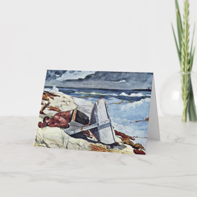 After The Tornado By Homer Winslow (Best Quality) Card (Front)