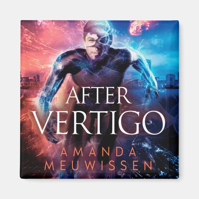 After Vertigo - Square Magnet (Front)