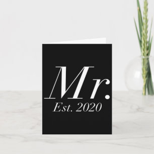 After Wedding Attire For Bride &amp; Groom Couple  Card