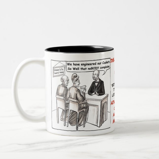 AFTER_WORDS Series - CHAS and LADY Coffee Mug (Left)