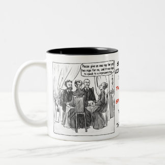 AFTER-WORDS Series - SIR ARTHUR CONAN DOYLE Two-Tone Coffee Mug