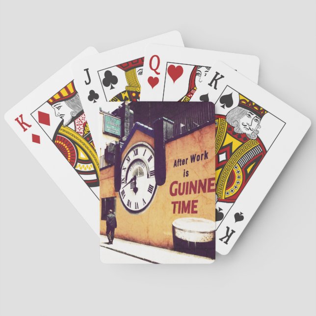 After Work Playing Cards (Back)