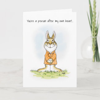 After Your Heart Rabbit Card