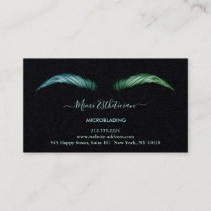 Aftercare Instructions Eyebrow Ros Microblade Logo Business Card