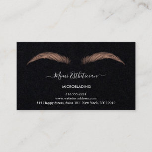 Aftercare Instructions Eyebrow Ros Microblade Logo Business Card