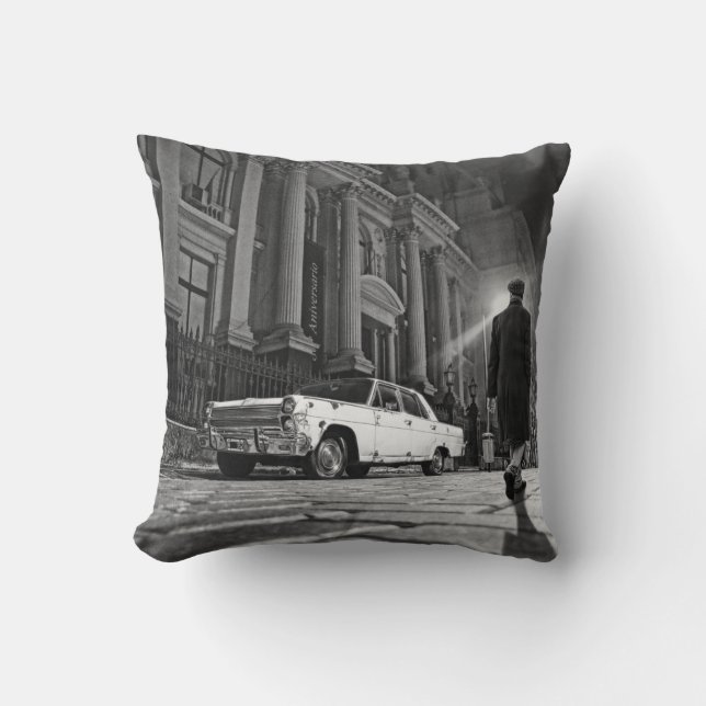 Afterdark Throw Pillow (Front)