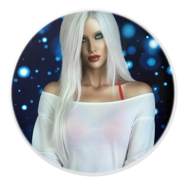 Afterglow ceramic knob (Front)