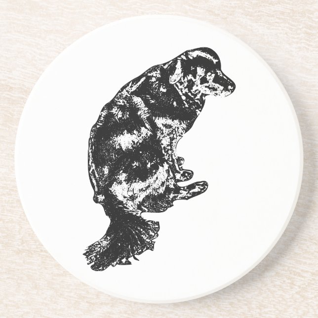 Afterglow Table Hush — Retriever Coaster (Front)