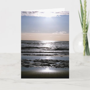 Afternoon at North Holland Beach Card