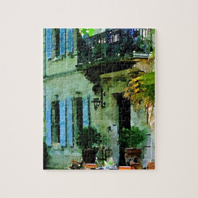 Afternoon at the French Cafe Jigsaw Puzzle (Vertical)