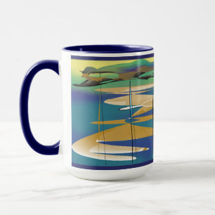 Afternoon at the Lake Mug