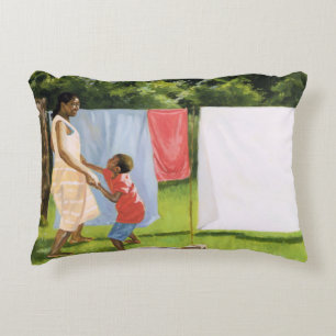 Afternoon Break 2000 Decorative Pillow