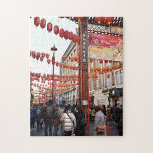 Afternoon in Chinatown, London, England UK Jigsaw Puzzle