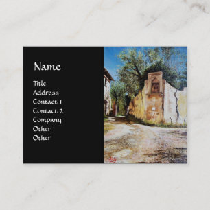 AFTERNOON IN RIMAGGIO / Tuscany View Business Card