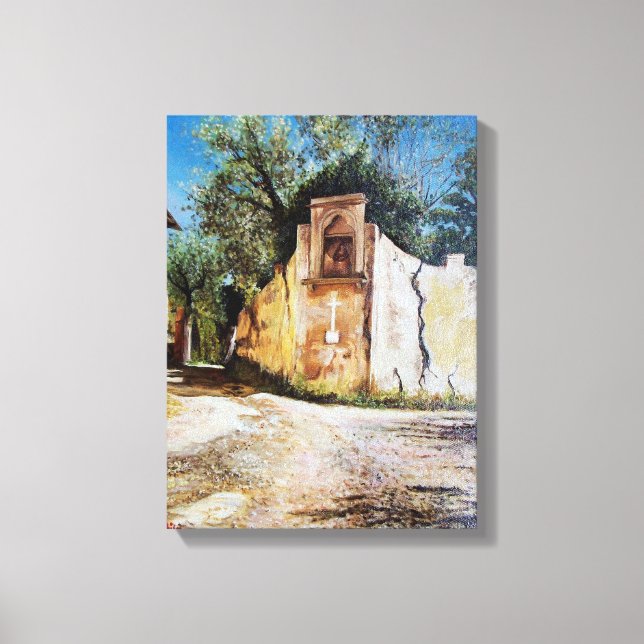 AFTERNOON IN RIMAGGIO / Tuscany View Canvas Print (Front)