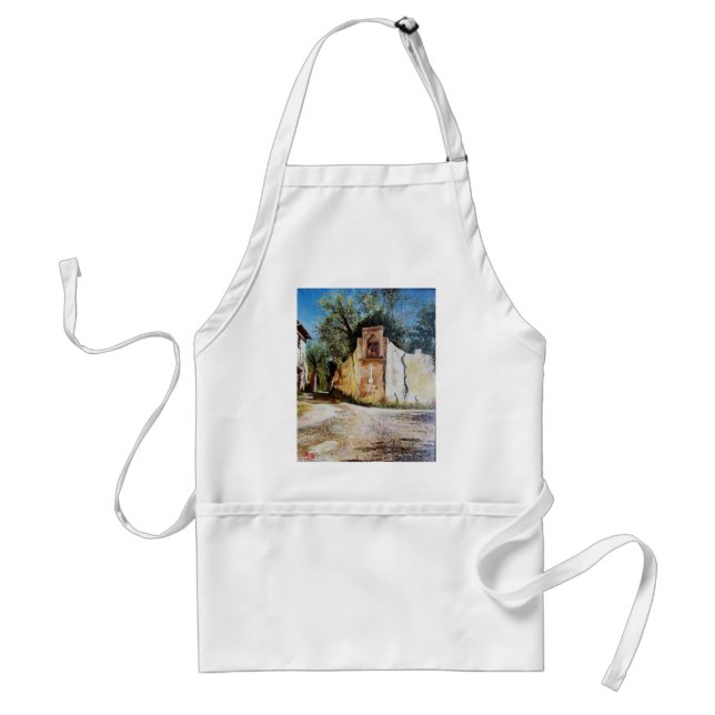 AFTERNOON IN RIMAGGIO / Tuscany View Standard Apron (Front)