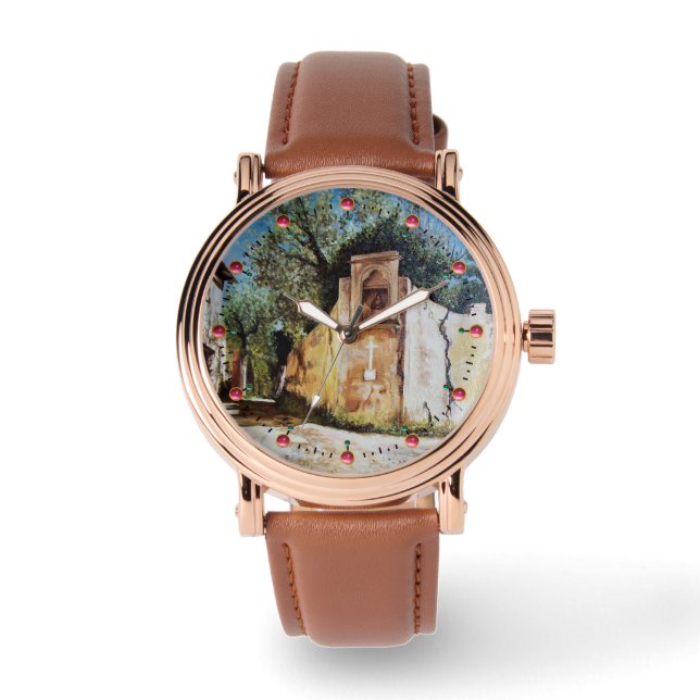 AFTERNOON IN RIMAGGIO / Tuscany View Watch (Front)