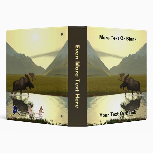 Afternoon Moose Binder (Background)