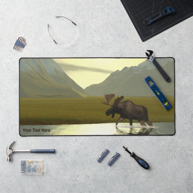 Afternoon Moose Desk Mat (Workstation)
