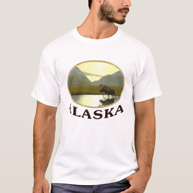 Afternoon Moose T-Shirt (Front)