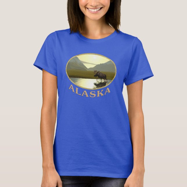 Afternoon Moose T-Shirt (Front)