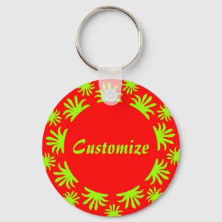 Afternoon of the Triffids Template - red Keychain