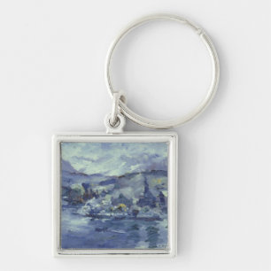 Afternoon on Lake Lucerne, 1924 Keychain