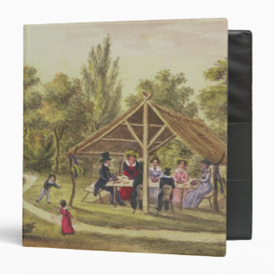 Afternoon tea at a tavern from the journal of binder