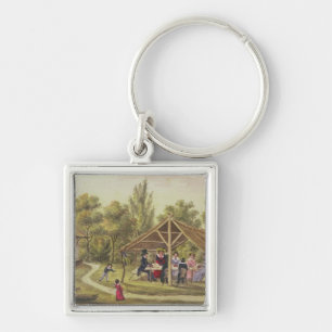 Afternoon tea at a tavern from the journal of keychain