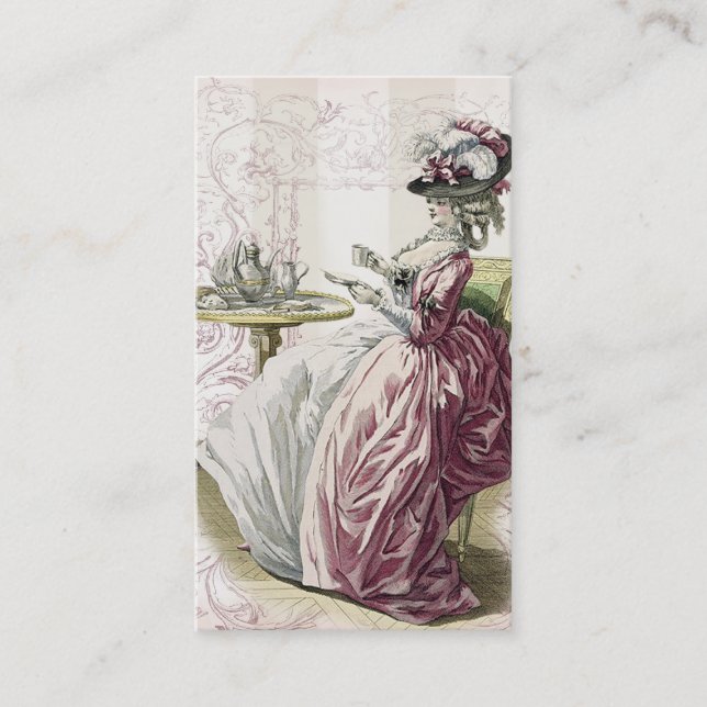 Afternoon Tea! Business Card (Front)