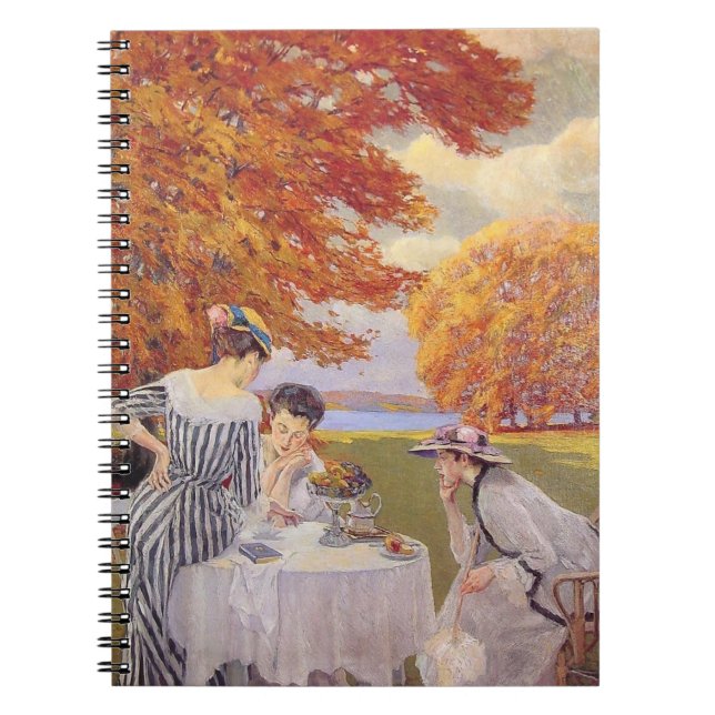 Afternoon tea in the park notebook (Front)