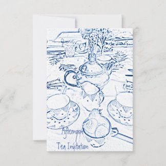 Afternoon Tea Invitation
