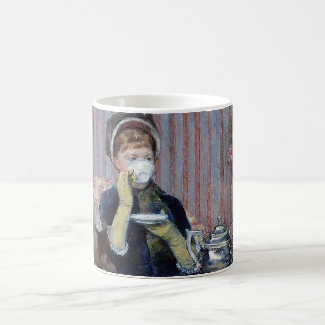 Afternoon Tea, Mary Cassatt Coffee Mug (Center)