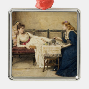 Afternoon Tea Metal Ornament