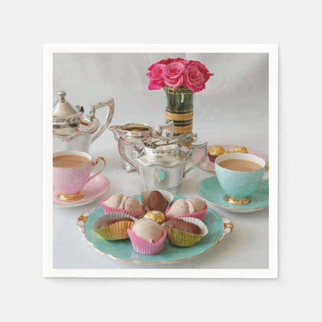 Afternoon Tea Paper Napkins (Front)