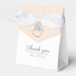 Afternoon Tea Party Ideas  Favor Box
