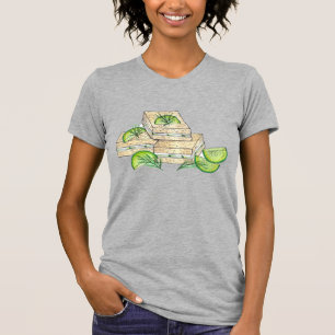 Afternoon Tea Party Shower Cucumber Sandwiches T-Shirt