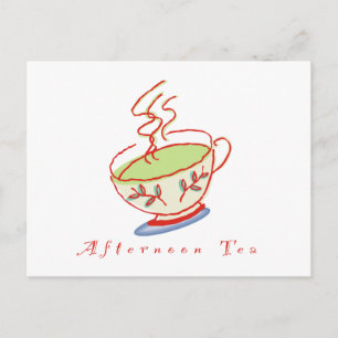 Afternoon Tea Postcard