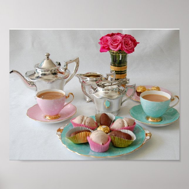 Afternoon Tea Poster (Front)