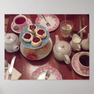 Afternoon Tea Poster Paper